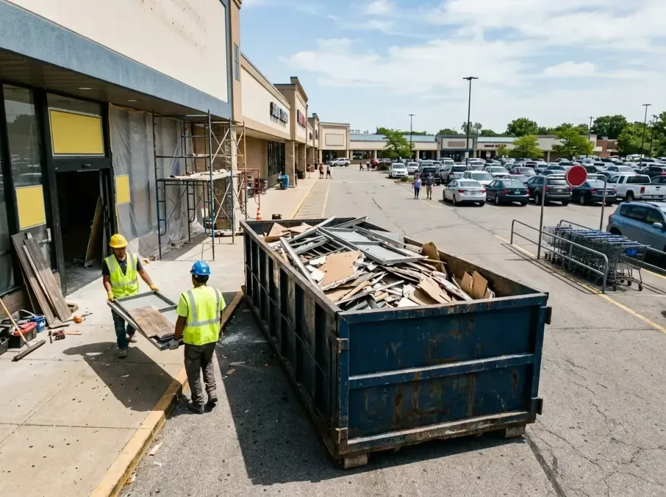 retail-store-renovation-debris-003 — frequently asked questions, Roll-off Dumpster Rentals in Linganore, MD